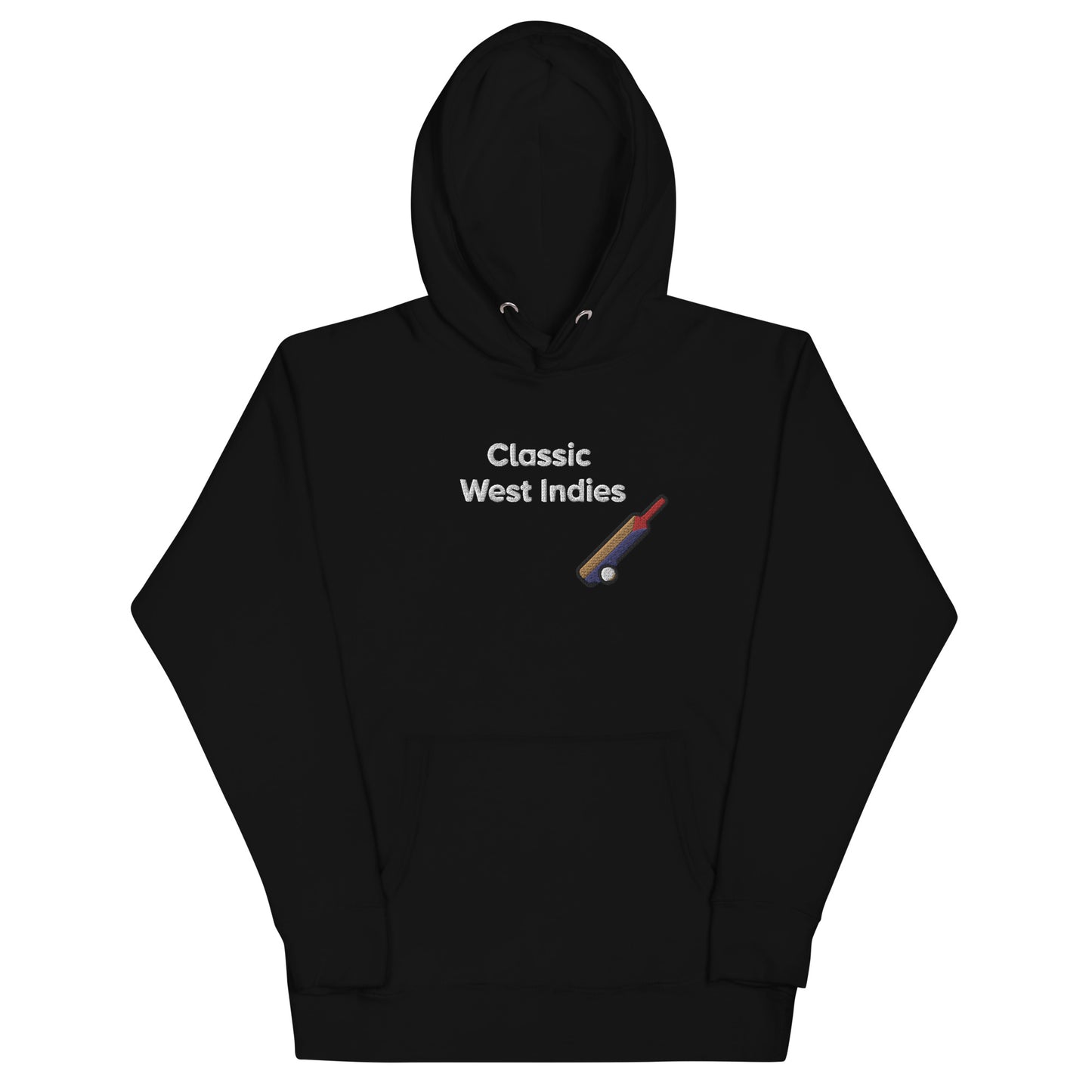 'Classic West Indies' Embroidered Hoodie