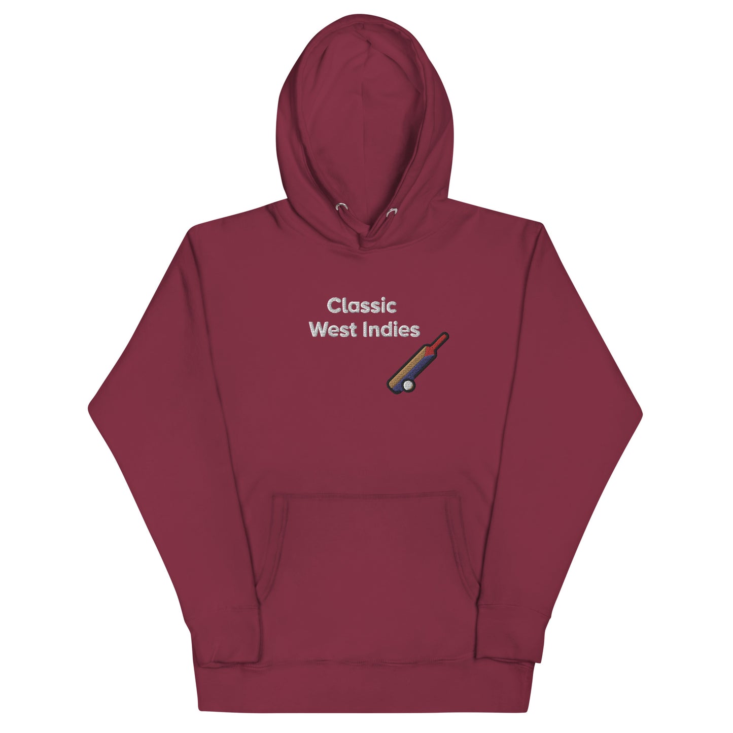 'Classic West Indies' Embroidered Hoodie