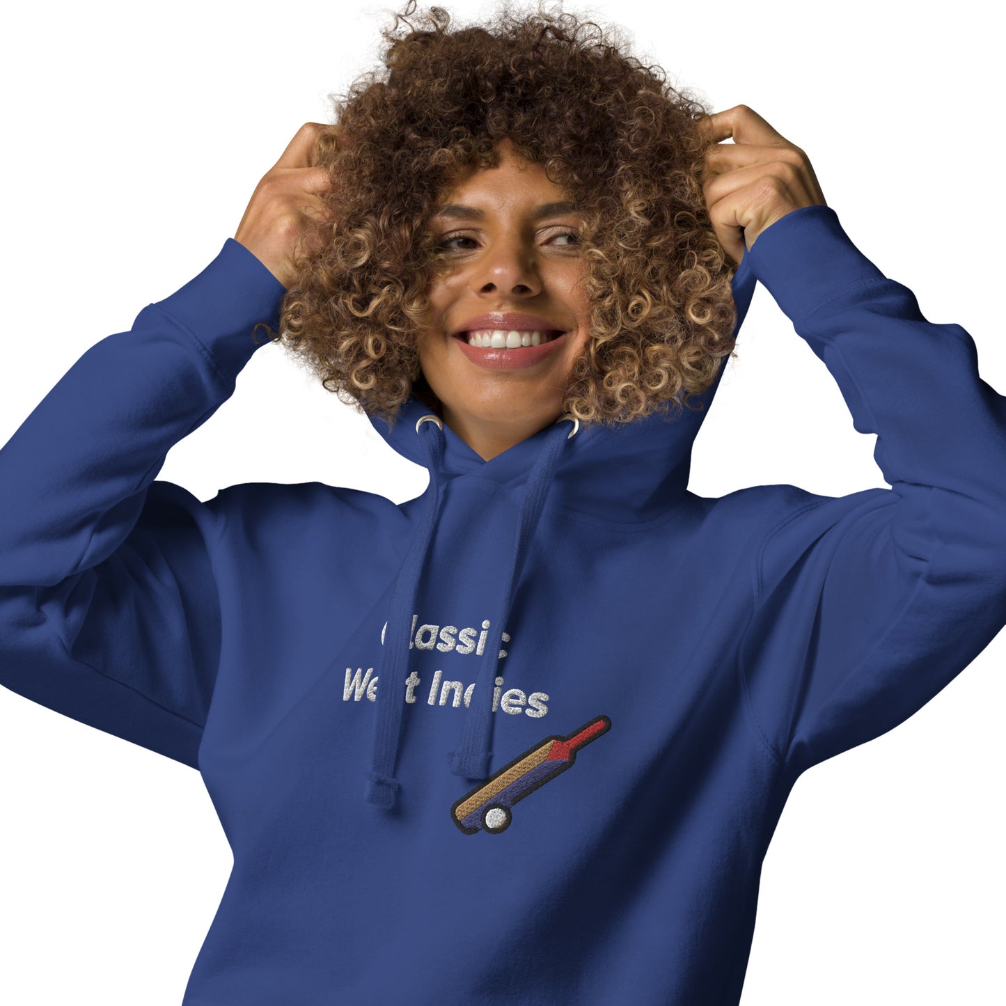 'Classic West Indies' Embroidered Hoodie