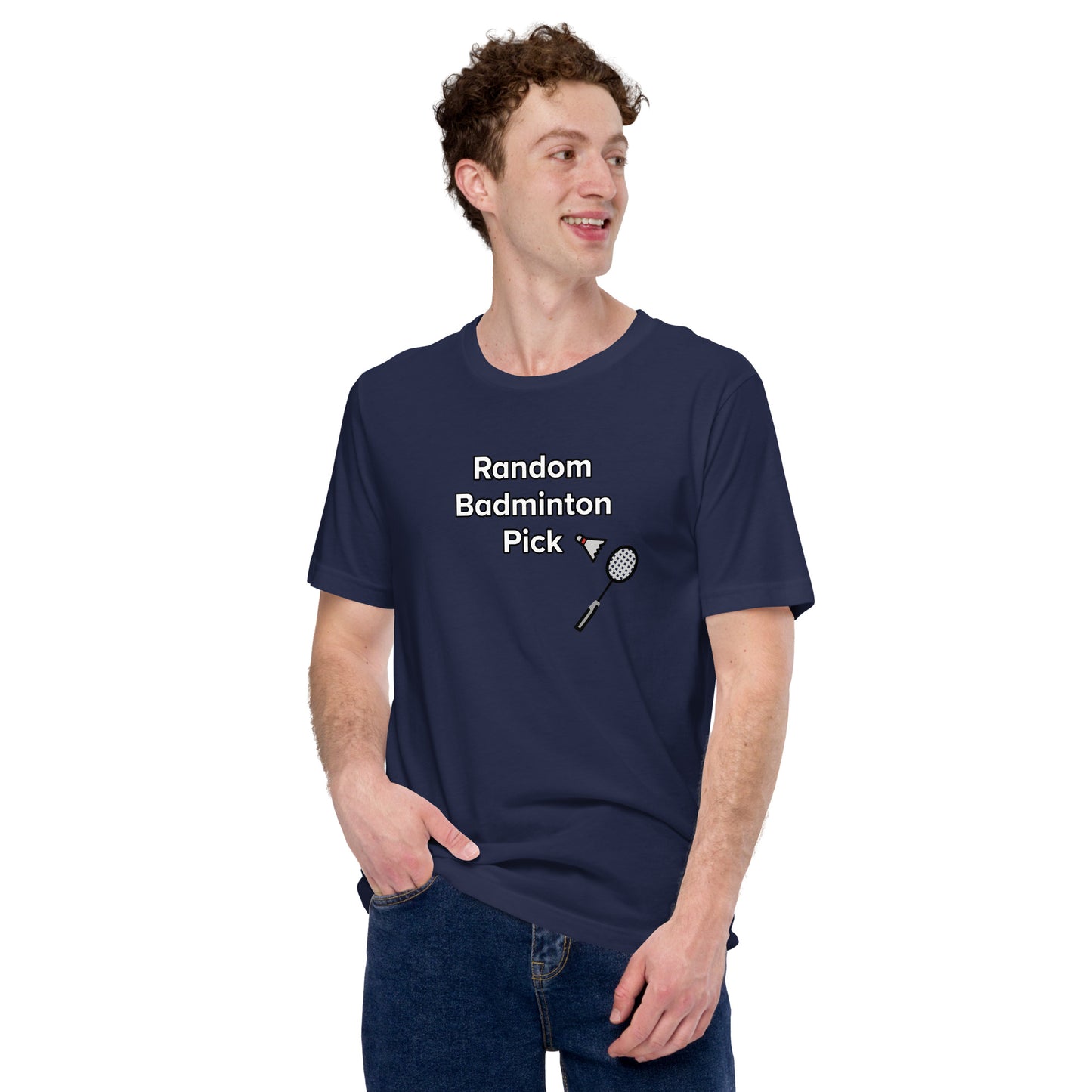 'Random Badminton Pick' T-shirt